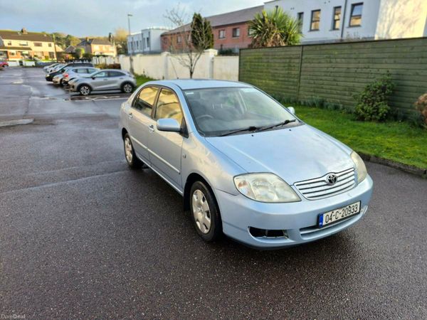 Toyota Corolla Saloon, Petrol, 2004, Blue