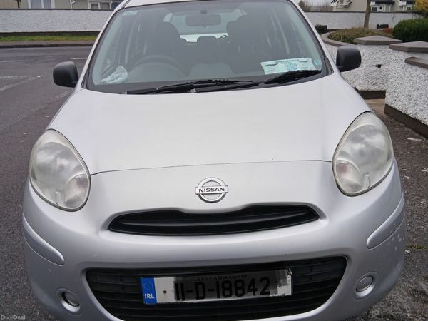 Nissan Micra Hatchback, Petrol, 2011, Silver