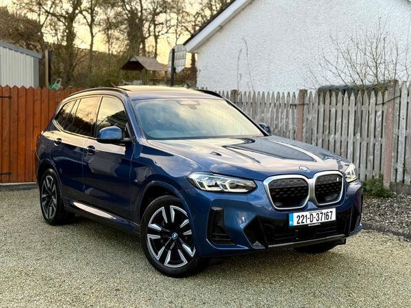 BMW iX3 SUV, Electric, 2022, Blue