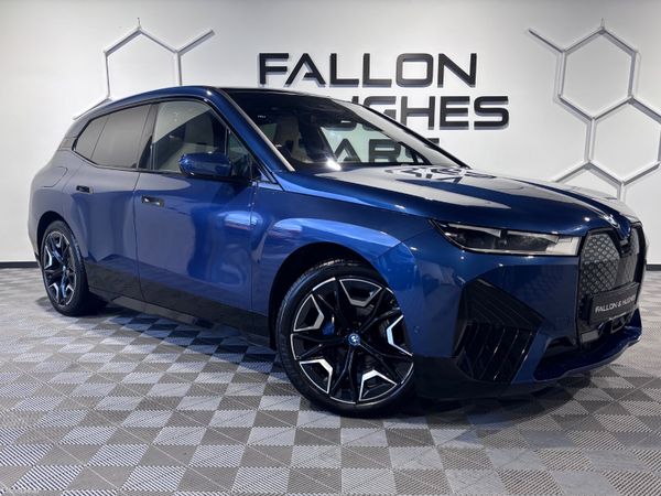 BMW iX SUV, Electric, 2022, Blue