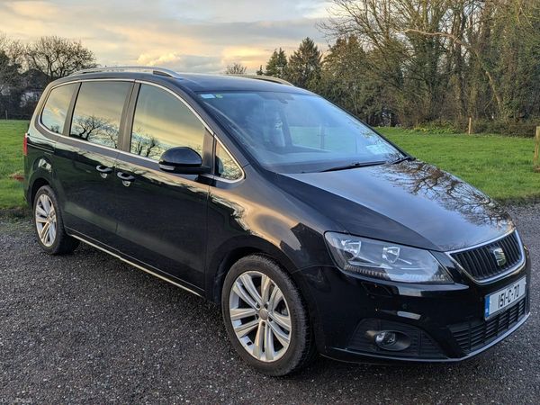SEAT Alhambra MPV, Diesel, 2015, Black