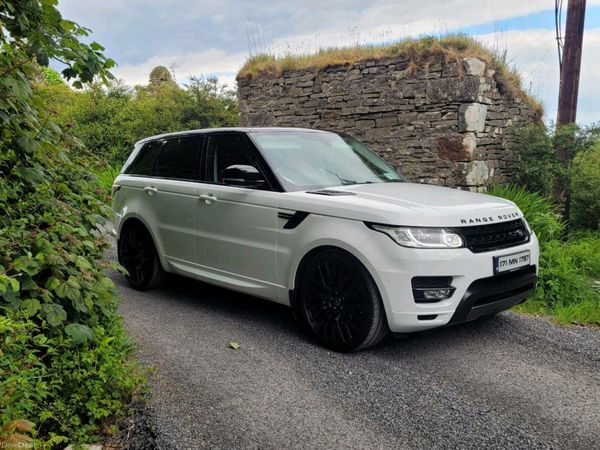 Land Rover Range Rover Sport SUV, Diesel, 2017, White