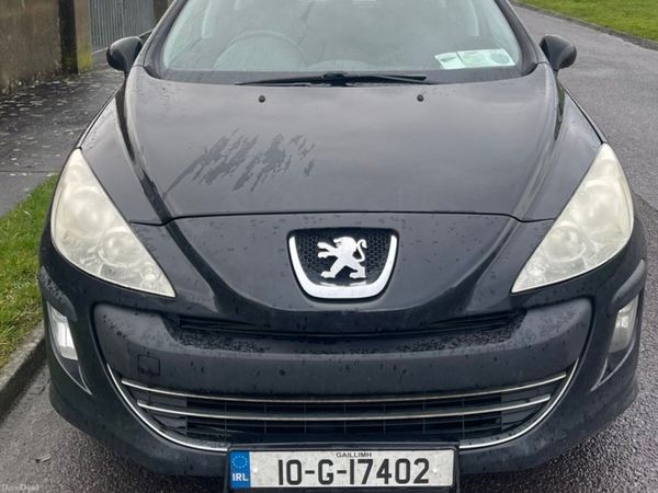 Peugeot 308 Hatchback, Diesel, 2010, Black