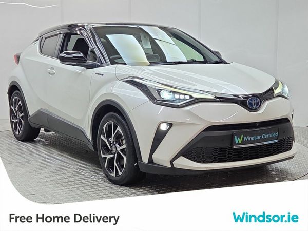 Toyota C-HR SUV, Petrol Hybrid, 2020, White