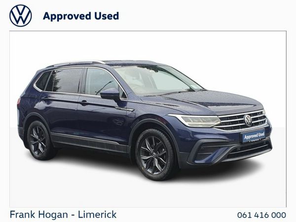 Volkswagen Tiguan Allspace SUV, Diesel, 2023, Blue
