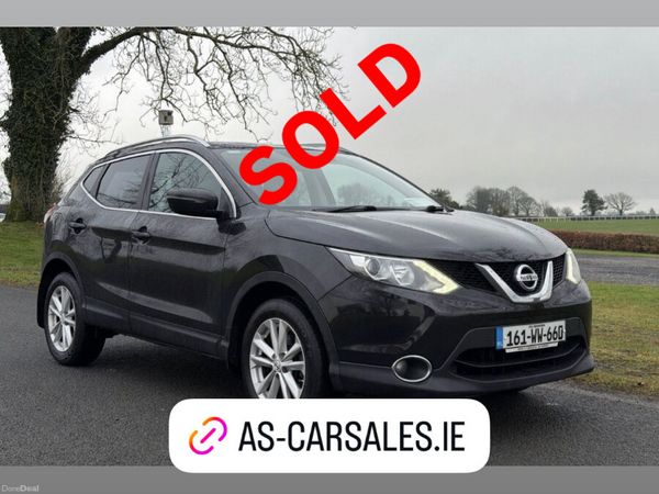 Nissan Qashqai Hatchback, Diesel, 2016, Black