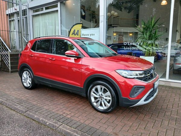 Volkswagen T-Cross SUV, Petrol, 2025, Red