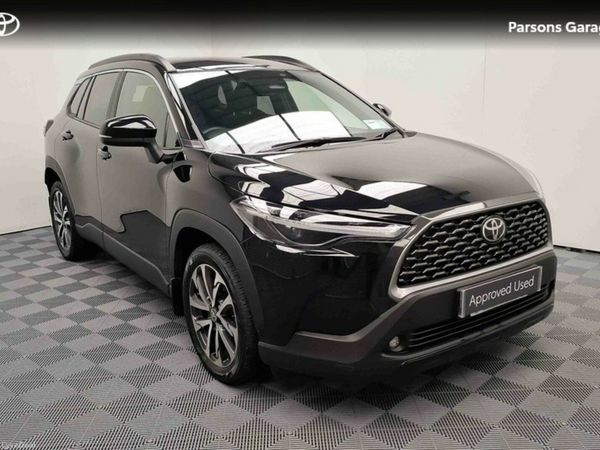 Toyota Corolla Cross SUV, Petrol Hybrid, 2024, Black
