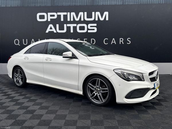 Mercedes-Benz CLA Saloon, Petrol, 2018, White