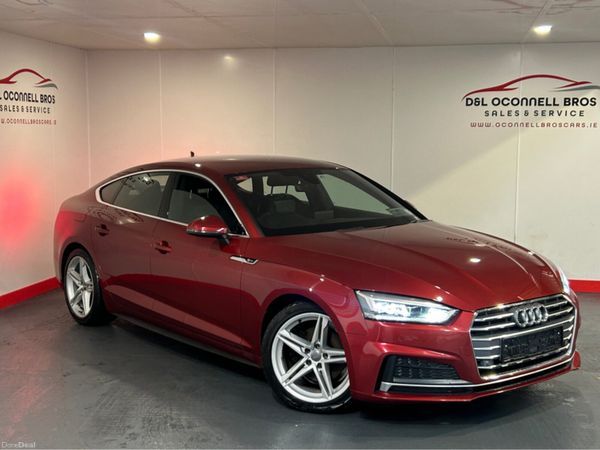 Audi A5 Hatchback, Diesel, 2018, Red