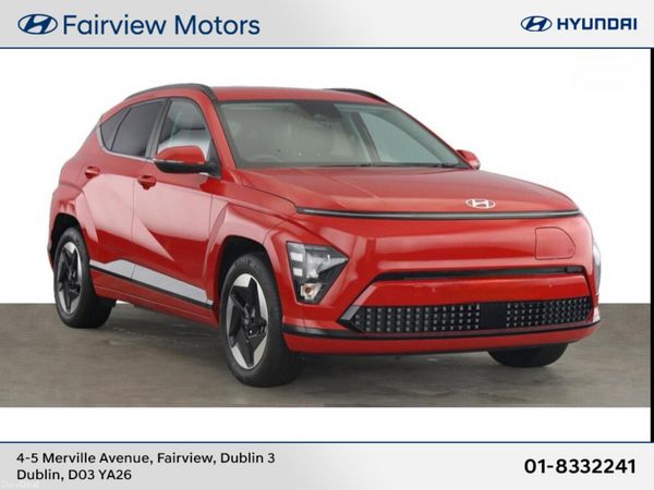Hyundai KONA SUV, Electric, 2025, Red
