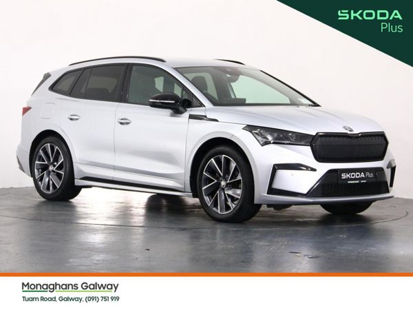 Skoda Enyaq Estate, Electric, 2023, Silver