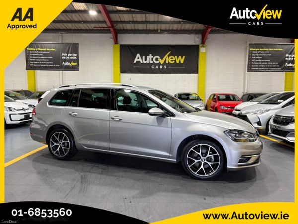 Volkswagen Golf Estate, Petrol, 2018, Grey