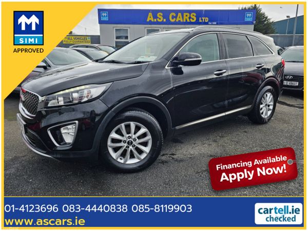 Kia Sorento SUV, Diesel, 2016, Black