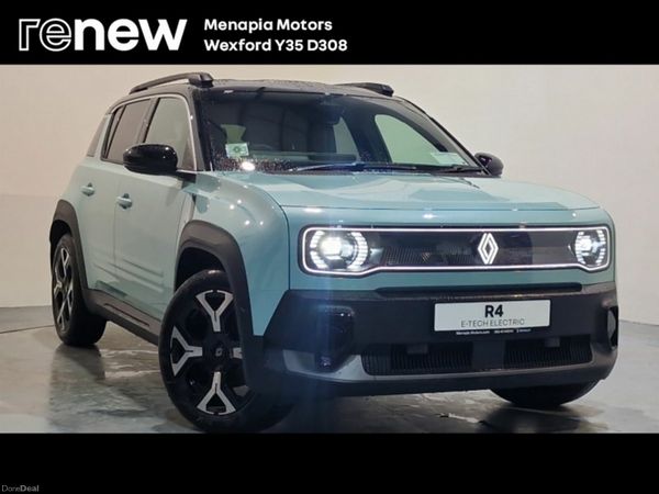 Renault 4 Hatchback, Electric, 2026, Green