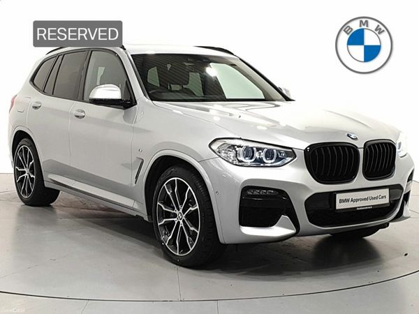 BMW X3 SUV, Diesel Hybrid, 2021, Silver