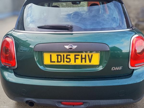 Mini One Hatchback, Petrol, 2015, Green
