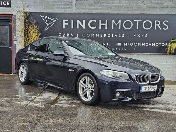 BMW 5-Series Saloon, Diesel, 2014, Black