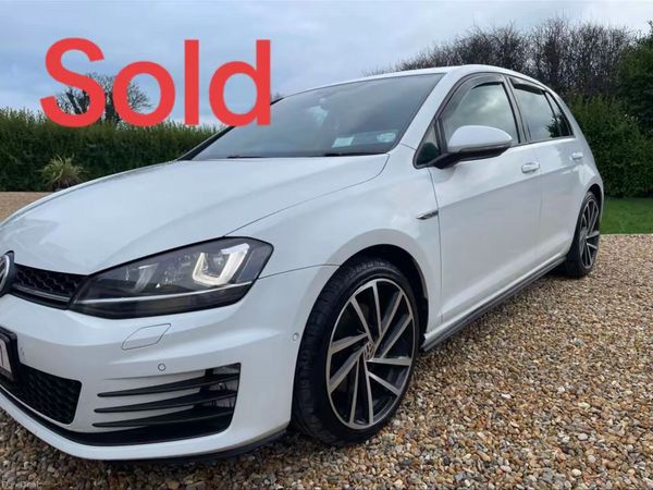 Volkswagen Golf Hatchback, Diesel, 2017, White