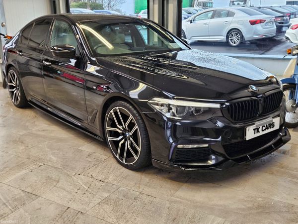 BMW 5-Series Saloon, Diesel, 2018, Black