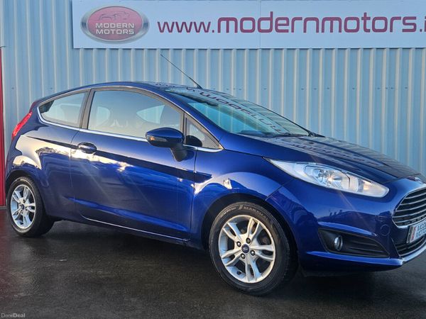 Ford Fiesta Hatchback, Petrol, 2014, Blue