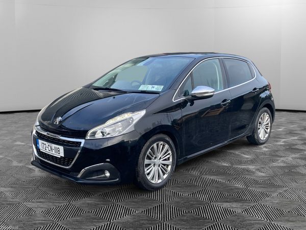 Peugeot 208 Hatchback, Diesel, 2017, Black