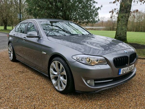 BMW 5-Series Saloon, Diesel, 2012, Grey