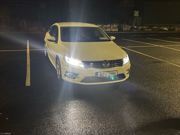 Volkswagen CC Coupe, Diesel, 2016, White