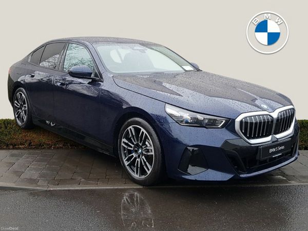 BMW 5-Series Saloon, Petrol Plug-in Hybrid, 2026, Blue