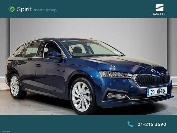 Skoda Octavia Estate, Diesel, 2023, Blue