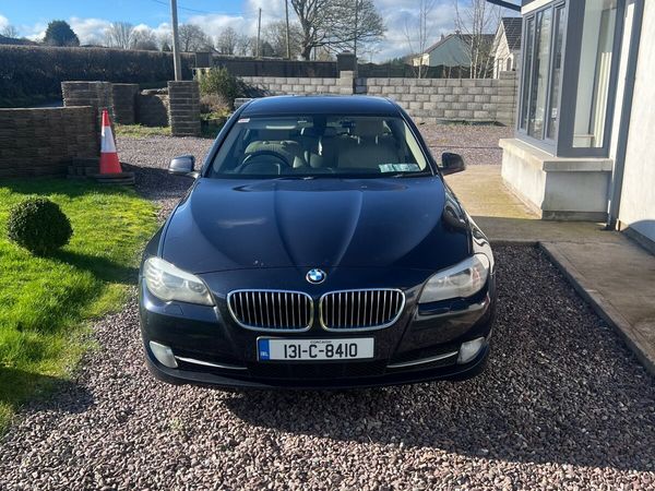 BMW 5-Series Saloon, Diesel, 2013, Blue