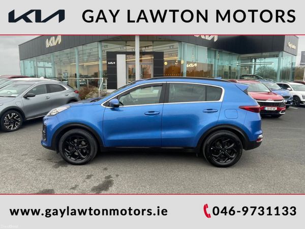 Kia Sportage MPV, Diesel Hybrid, 2021, Blue