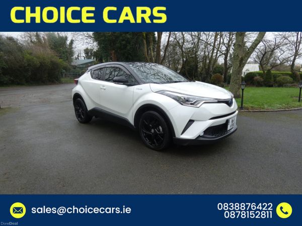 Toyota C-HR Hatchback, Petrol Hybrid, 2019, White
