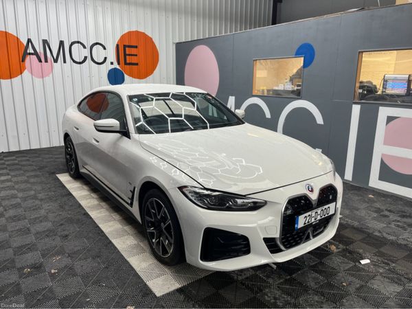 BMW i4 Saloon, Electric, 2022, White