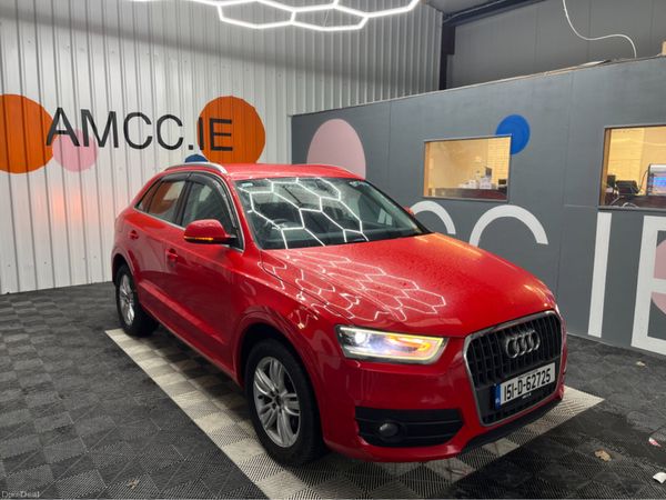 Audi Q3 SUV, Petrol, 2015, Red
