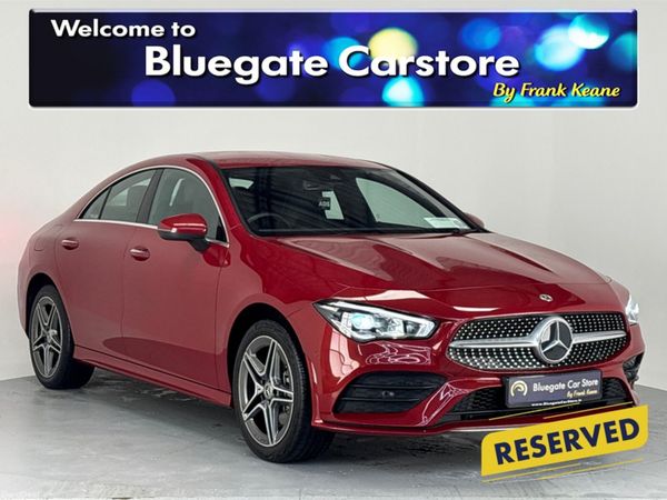 Mercedes-Benz CLA Saloon, Petrol Plug-in Hybrid, 2022, Red