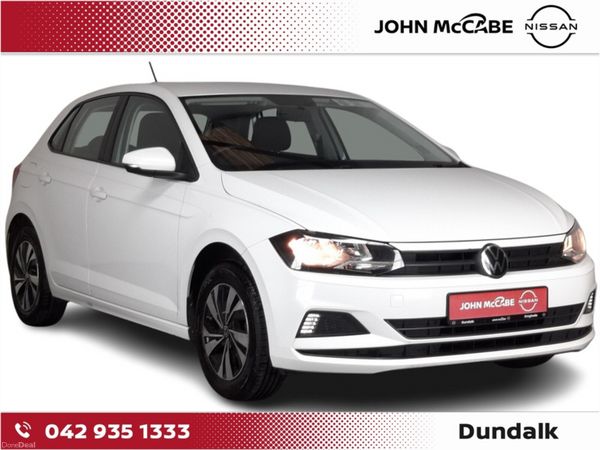 Volkswagen Polo Hatchback, Petrol, 2021, White