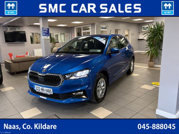 Skoda Fabia Hatchback, Petrol, 2022, Blue