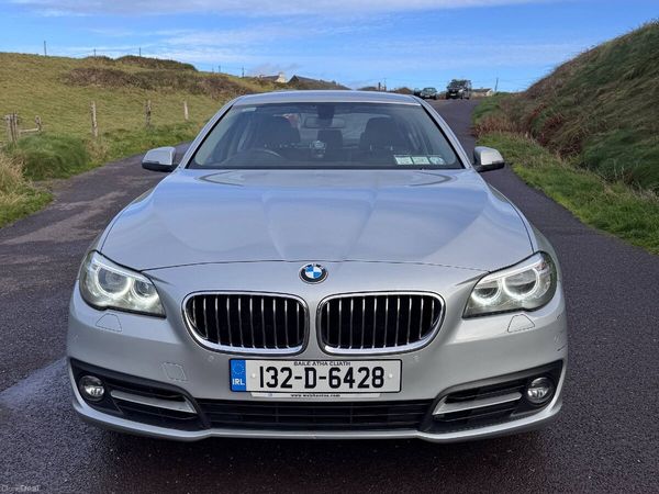 BMW 5-Series Saloon, Diesel, 2013, Silver