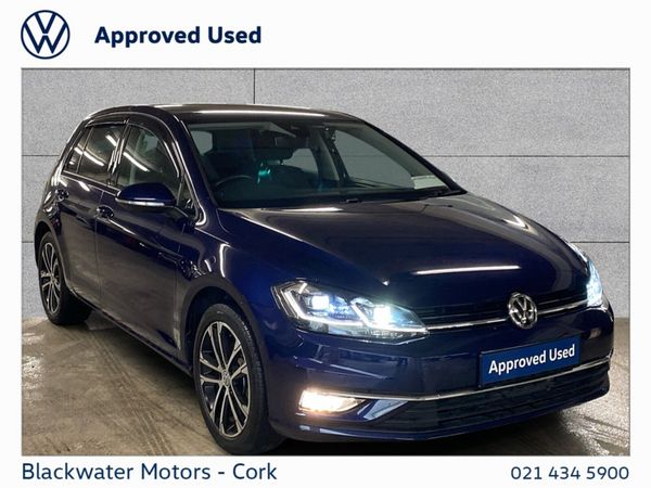 Volkswagen Golf Hatchback, Diesel, 2020, Blue