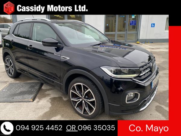 Volkswagen T-Cross Estate/Jeep, Petrol, 2021, Black