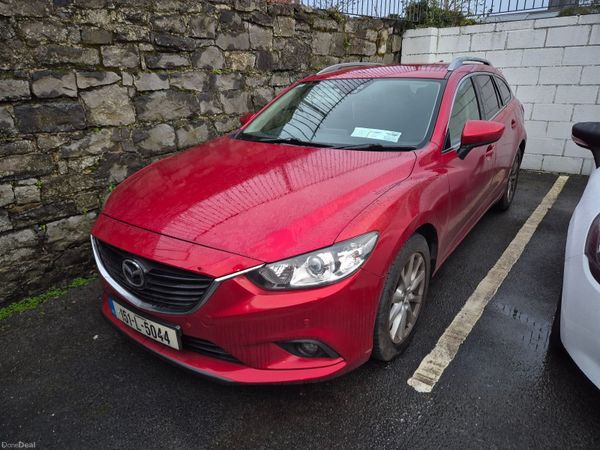 Mazda Mazda6 Estate, Diesel, 2015, Red