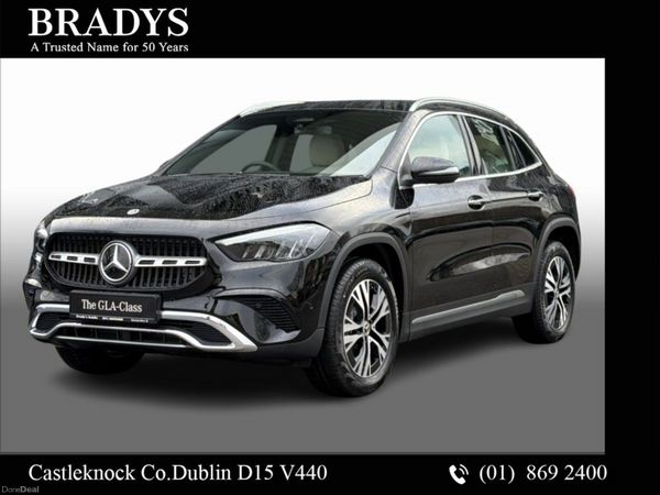 Mercedes-Benz GLA SUV, Petrol Plug-in Hybrid, 2026, Black
