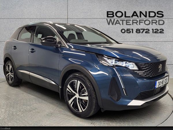 Peugeot 3008 MPV, Petrol Hybrid, 2024, Blue
