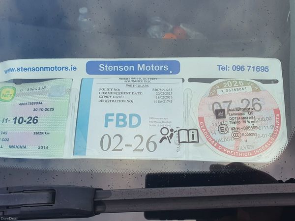 Vauxhall Insignia Hatchback, Diesel, 2014, Silver