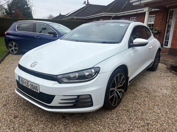 Volkswagen Scirocco Coupe, Diesel, 2015, White