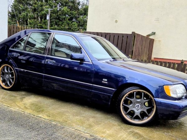 Mercedes-Benz S-Class Saloon, Petrol, 1995, Blue