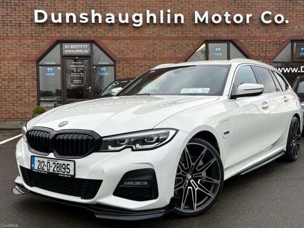 BMW 3-Series Estate, Petrol Plug-in Hybrid, 2021, White