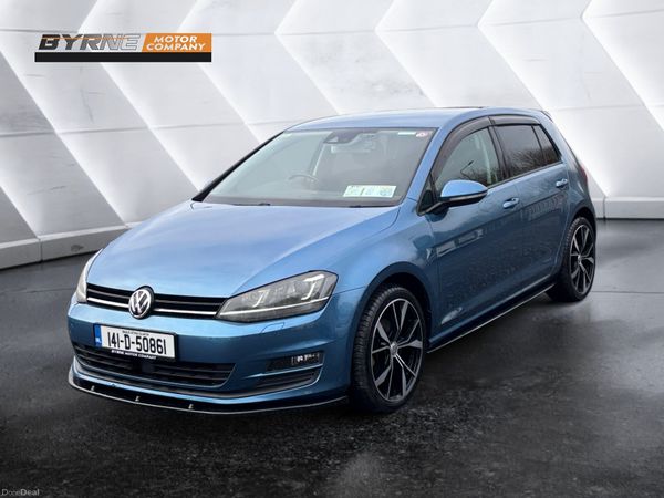 Volkswagen Golf Hatchback, Petrol, 2014, Blue