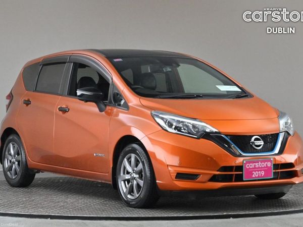 Nissan Note Hatchback, Petrol Hybrid, 2019, Orange